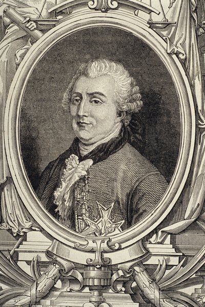 Porträt von Charles Gravier, Graf von Vergennes (1719-87) von French School